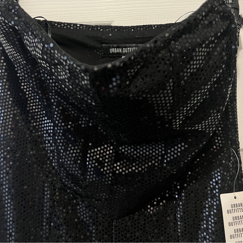 UO Spotlight Sequin Corset Jumpsuit - Picture 5 of 10
